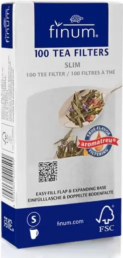 Finum theefilter small 100st.